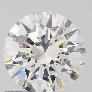 0.7 Carat Round E SI1 EX GIA Natural Diamond