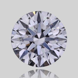 0.5 Carat Round E VVS2 EX GIA Natural Diamond