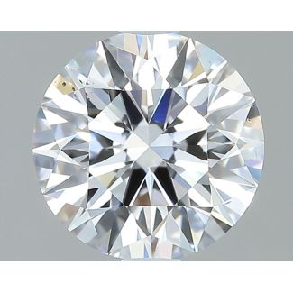 1.5 Carat Round D SI1 EX GIA Natural Diamond