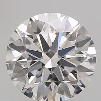 0.40 Carat Round E VVS2 EX VG GIA Natural Diamond