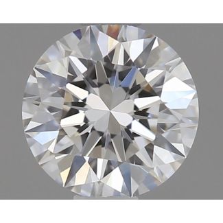 0.36 Carat Round D IF EX GIA Natural Diamond