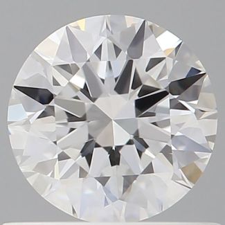 0.72 Carat Round D VVS1 EX GIA Natural Diamond