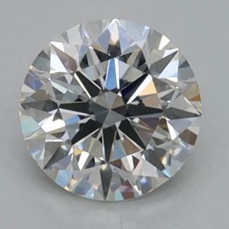 0.41 Carat Round G VVS2 EX GIA Natural Diamond