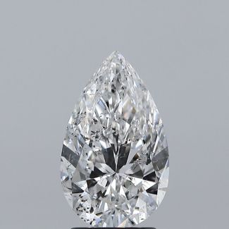 2.02 Carat Pear E SI2 - EX GIA Natural Diamond