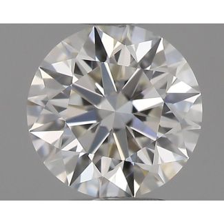 0.31 Carat Round H IF EX GIA Natural Diamond