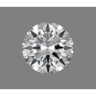 0.31 Carat Round H VVS2 EX GIA Natural Diamond