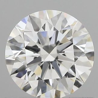 0.74 Carat Round G VVS2 EX GIA Natural Diamond