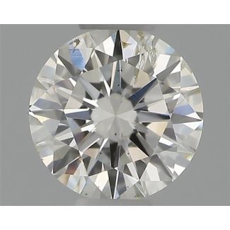 0.31 Carat Round H SI2 VG GD GIA Natural Diamond