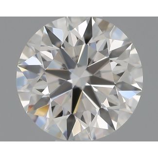 0.6 Carat Round H IF EX GIA Natural Diamond