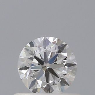 0.50 Carat Round D SI1 VG GD GIA Natural Diamond