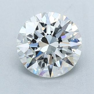 1.5 Carat Round I VVS1 EX GIA Natural Diamond