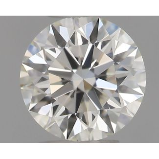 0.3 Carat Round H VVS2 EX IGI Natural Diamond