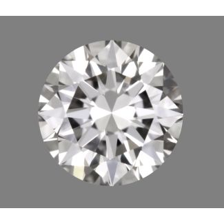 0.27 Carat Round G VVS2 EX GIA Natural Diamond