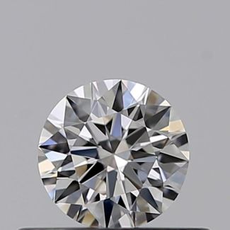 0.30 Carat Round F VS1 EX GIA Natural Diamond