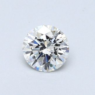 0.41 Carat Round I SI2 VG GIA Natural Diamond