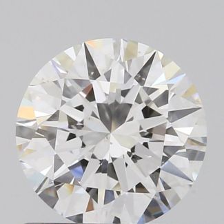 0.9 Carat Round F SI1 EX GIA Natural Diamond