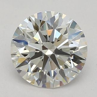 0.52 Carat Round H IF EX GIA Natural Diamond