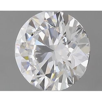 1.0 Carat Round F IF EX GIA Natural Diamond