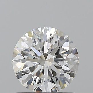 1.02 Carat Round F VVS2 EX GIA Natural Diamond