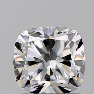 0.80 Carat Cushion Modified F VS2 - VG GIA Natural Diamond