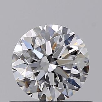 0.51 Carat Round D VS2 VG GIA Natural Diamond