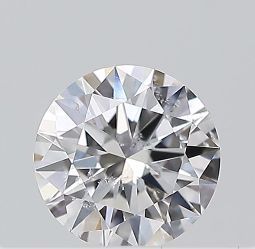 0.3 Carat Round G SI2 EX GIA Natural Diamond