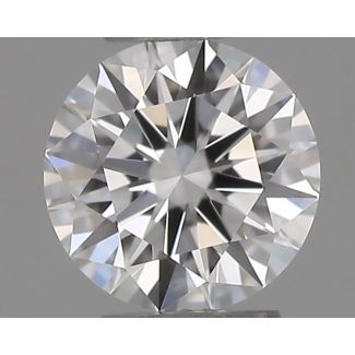 0.2 Carat Round E VVS1 EX GIA Natural Diamond