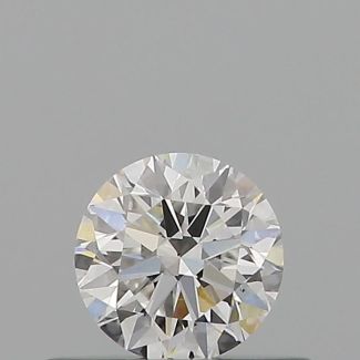 0.4 Carat Round F VS1 VG EX GIA Natural Diamond