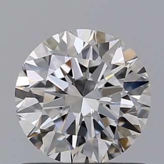 0.7 Carat Round F VVS2 EX GIA Natural Diamond