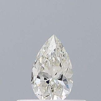 0.23 Carat Pear H VS1 - EX VG IGI Natural Diamond