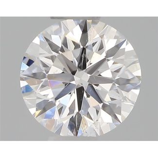 0.40 Carat Round E SI2 EX VG GIA Natural Diamond