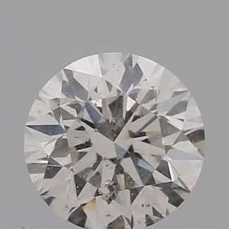 0.40 Carat Round J I1 VG EX GIA Natural Diamond