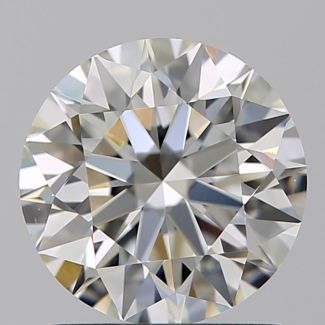 1.21 Carat Round J VS1 EX GIA Natural Diamond