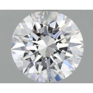 0.9 Carat Round E VVS2 EX VG GIA Natural Diamond