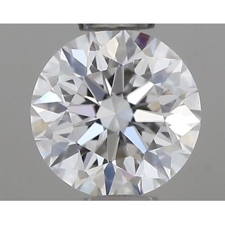 0.4 Carat Round D VS1 EX GIA Natural Diamond