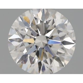 0.61 Carat Round G VS1 EX GIA Natural Diamond