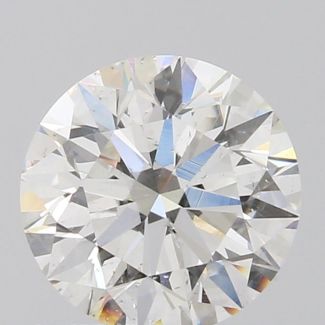 1.01 Carat Round H SI2 EX GIA Natural Diamond