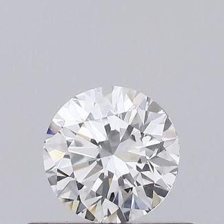 0.4 Carat Round F VS2 VG EX GIA Natural Diamond