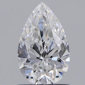 0.81 Carat Pear D IF - EX VG GIA Natural Diamond