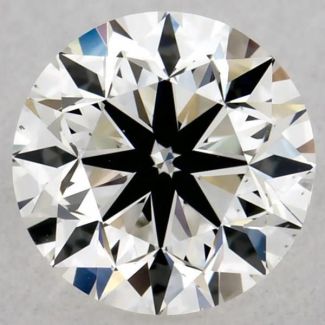 0.4 Carat Round H VS2 VG EX GIA Natural Diamond