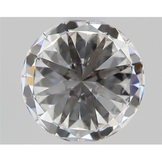 0.6 Carat Round D VVS1 EX GIA Natural Diamond