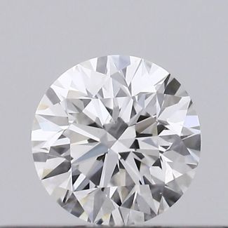 0.23 Carat Round D SI2 EX VG GIA Natural Diamond