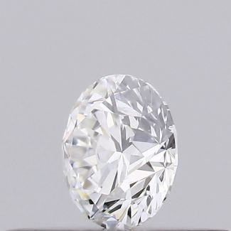 0.23 Carat Round F SI1 EX GIA Natural Diamond