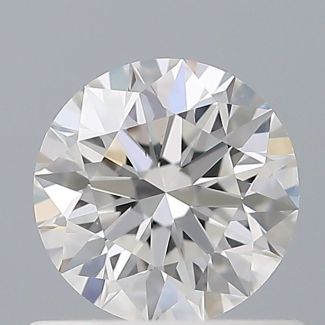 0.6 Carat Round E VS1 EX GIA Natural Diamond