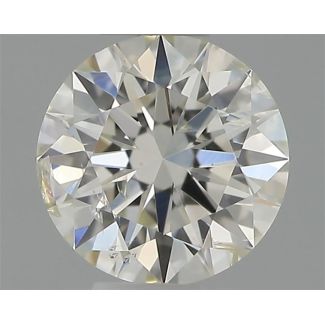 0.31 Carat Round G SI2 EX IGI Natural Diamond