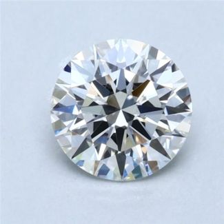 0.56 Carat Round H VS1 EX GIA Natural Diamond