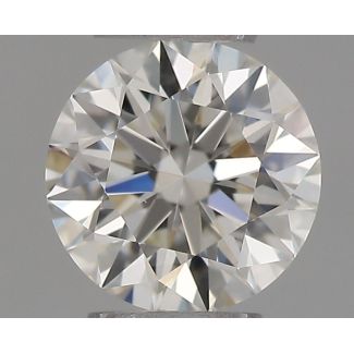 0.3 Carat Round G VVS1 EX IGI Natural Diamond