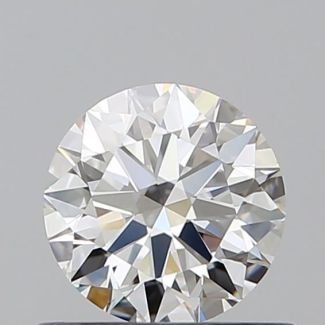 0.5 Carat Round F VS1 EX GIA Natural Diamond