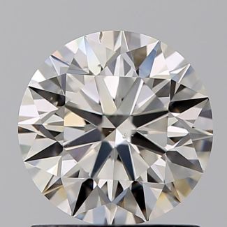 1.01 Carat Round H SI1 EX GIA Natural Diamond