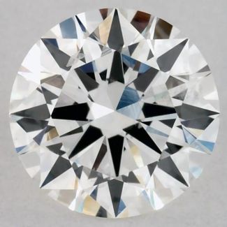 0.6 Carat Round F SI1 EX GIA Natural Diamond